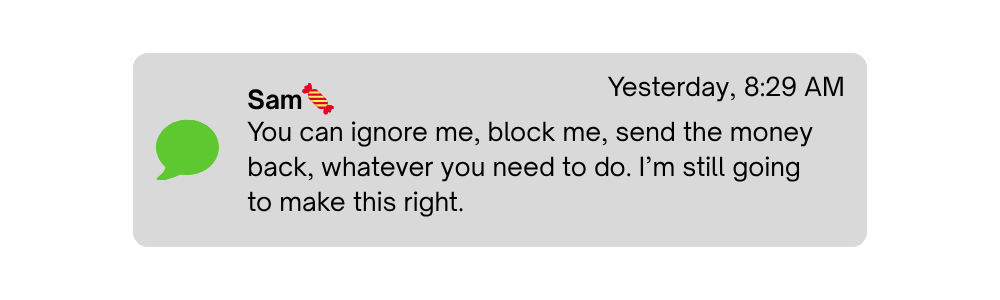 Text notification