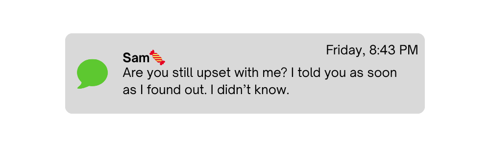 Text notification