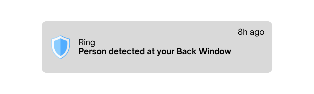 Ring notification